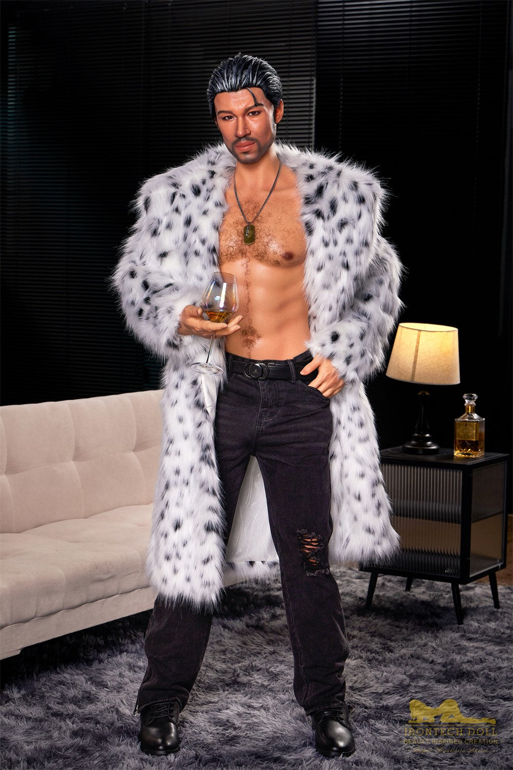 Gregor mannlig sexdukke (Irontech Doll 170 cm M7 silikon)