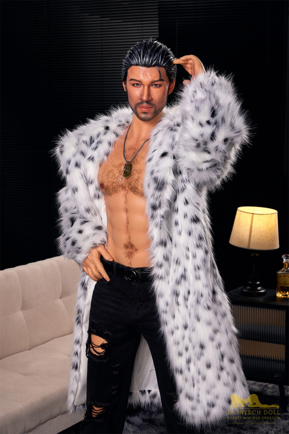 Gregor mannlig sexdukke (Irontech Doll 170 cm M7 silikon)