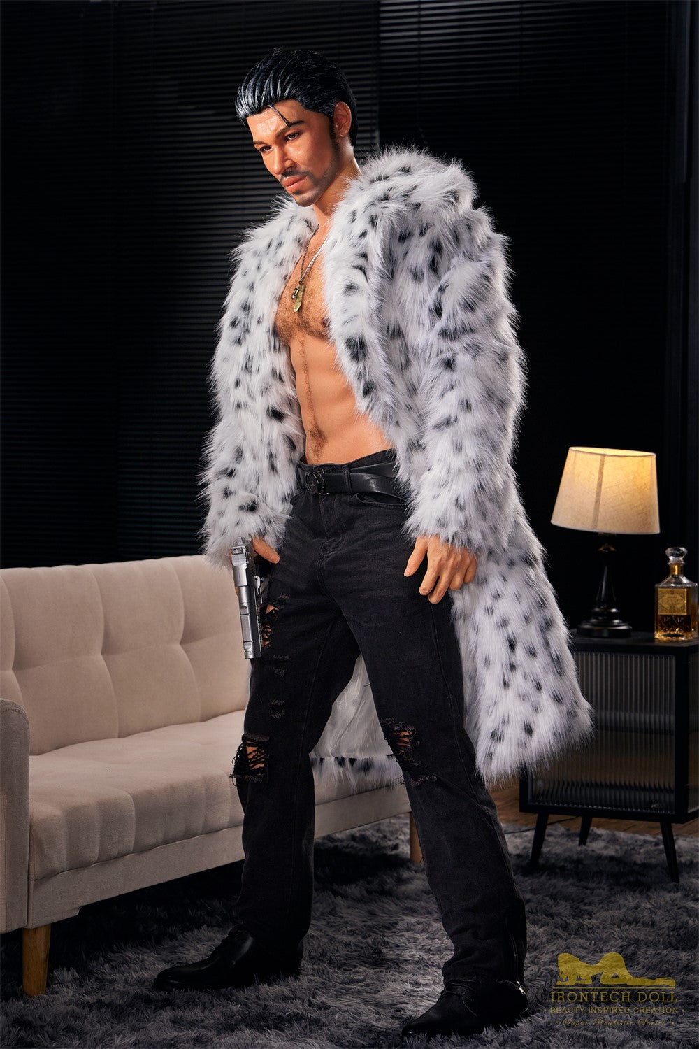 Gregor mannlig sexdukke (Irontech Doll 170 cm M7 silikon)