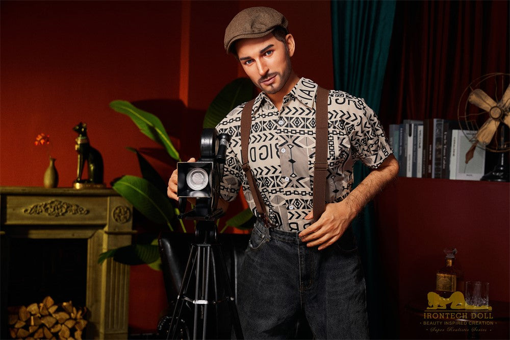 Antonio mannlig sexdukke (Irontech Doll 170 cm M3 silikon)