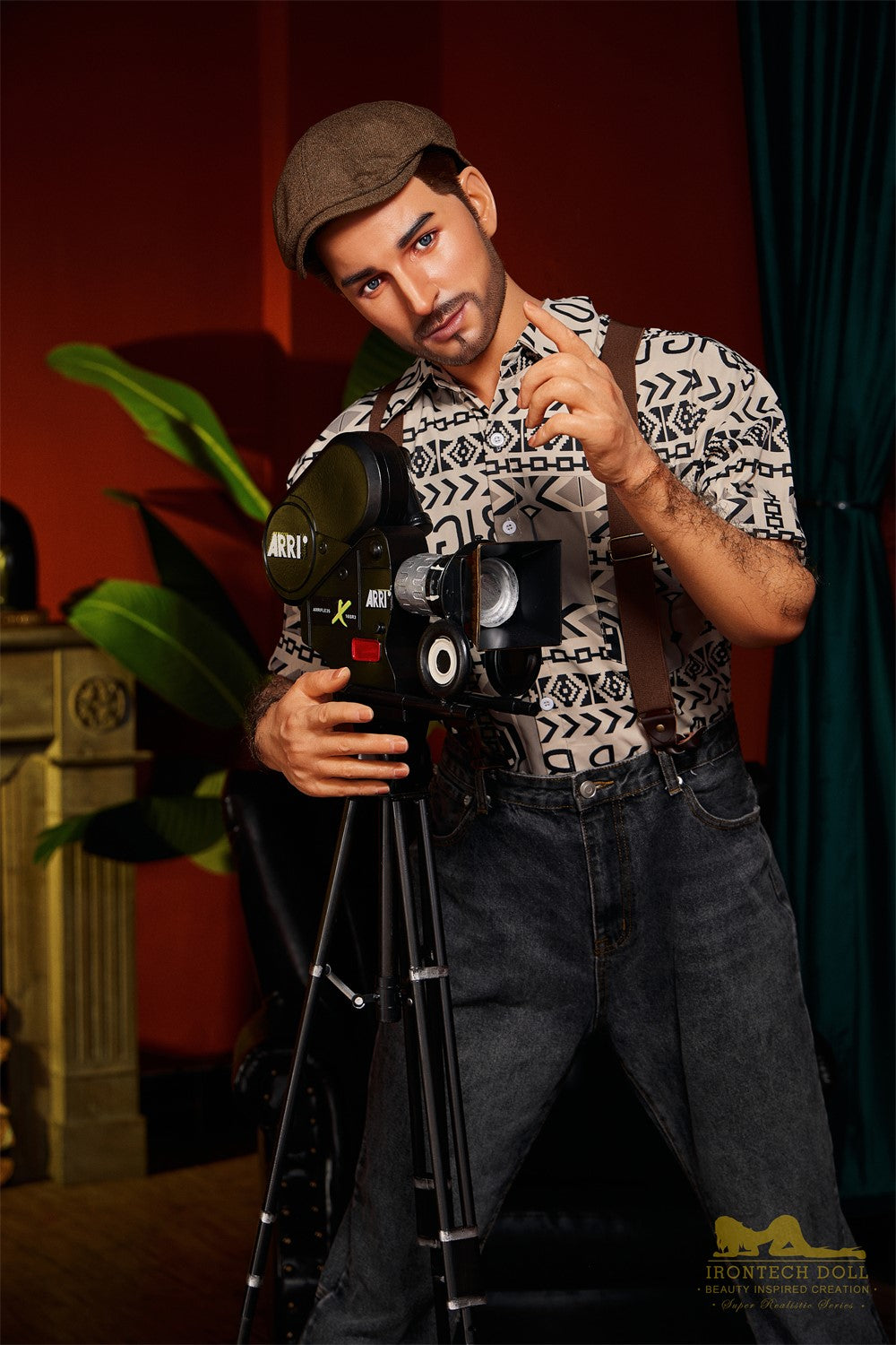 Antonio mannlig sexdukke (Irontech Doll 170 cm M3 silikon)