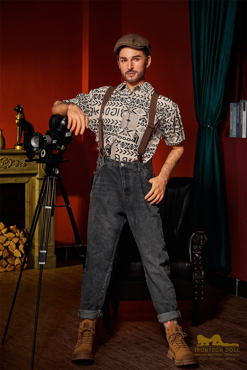 Antonio mannlig sexdukke (Irontech Doll 170 cm M3 silikon)