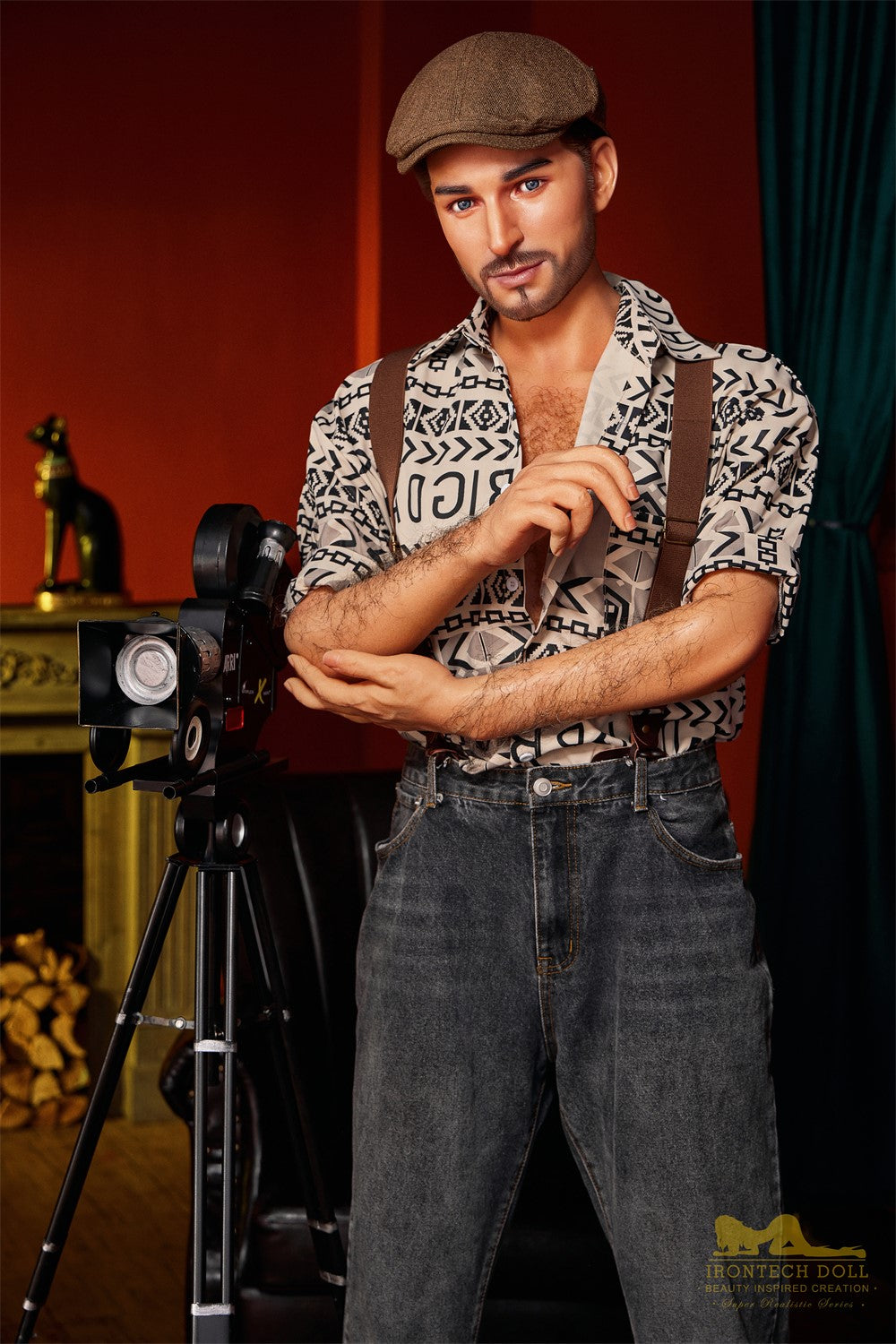 Antonio mannlig sexdukke (Irontech Doll 170 cm M3 silikon)