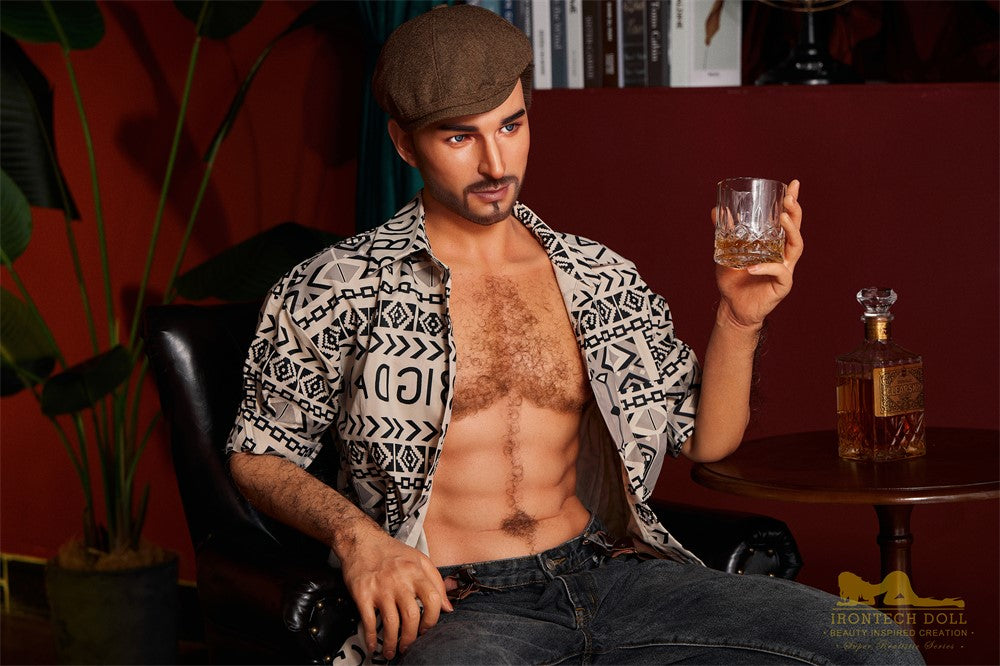 Antonio mannlig sexdukke (Irontech Doll 170 cm M3 silikon)