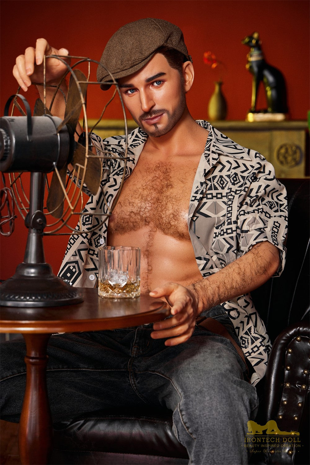 Antonio mannlig sexdukke (Irontech Doll 170 cm M3 silikon)