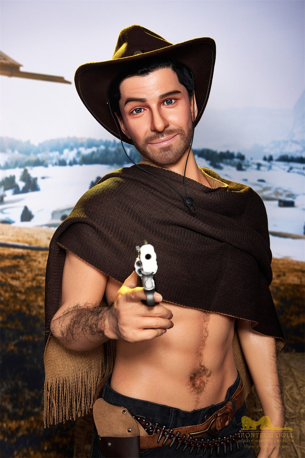 Allen mannlig sexdukke (Irontech Doll 170 cm M6 silikon)