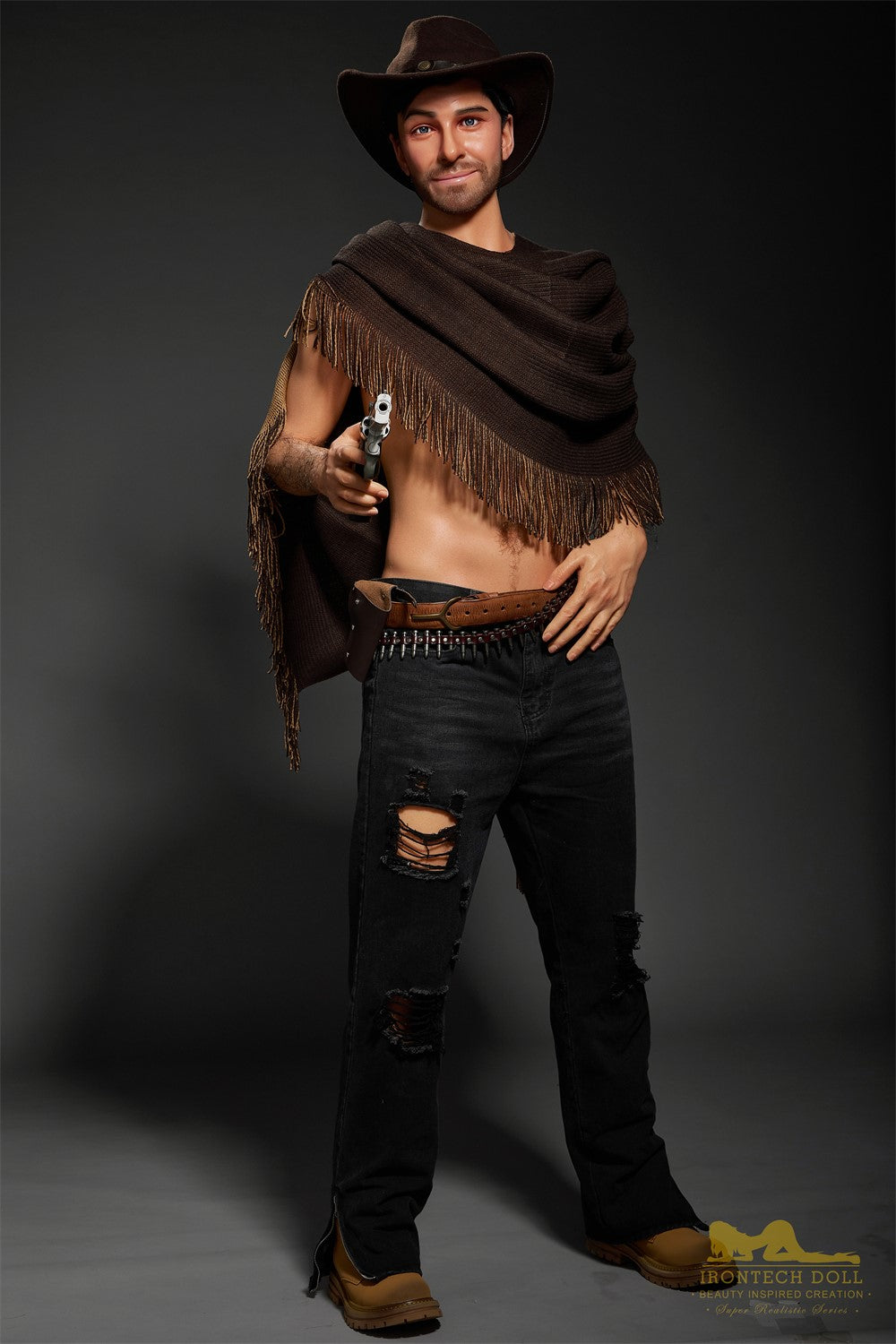Allen mannlig sexdukke (Irontech Doll 170 cm M6 silikon)