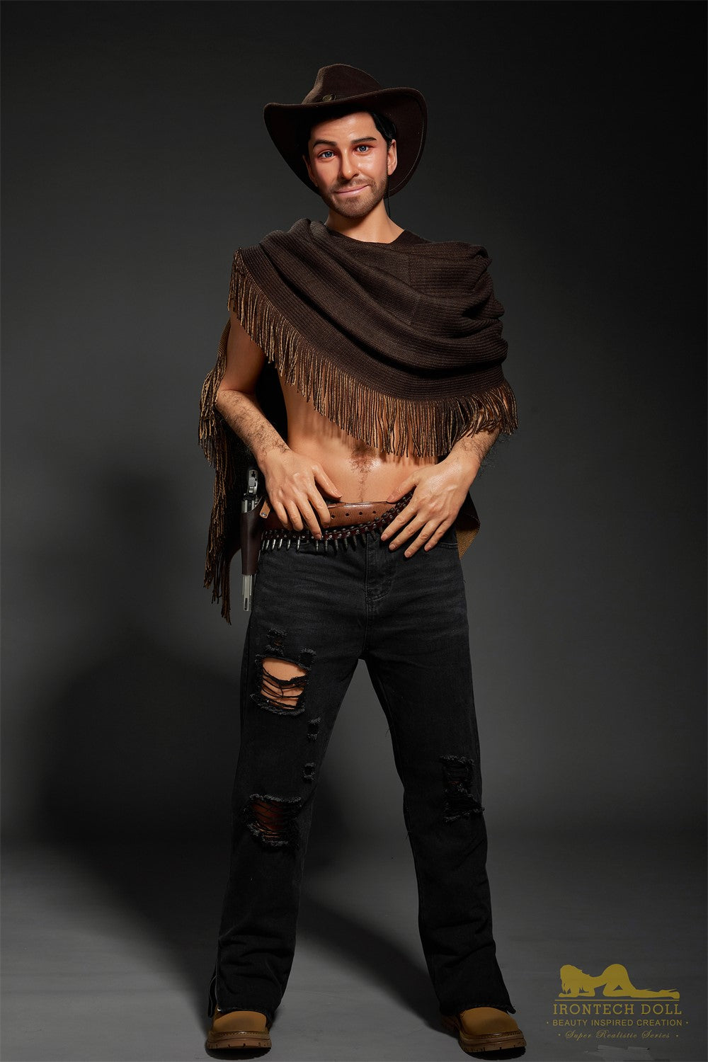 Allen mannlig sexdukke (Irontech Doll 170 cm M6 silikon)