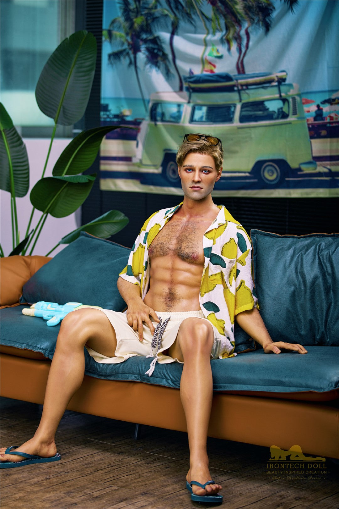 Jack mannlig sexdukke (Irontech Doll 176cm M4 silikon)