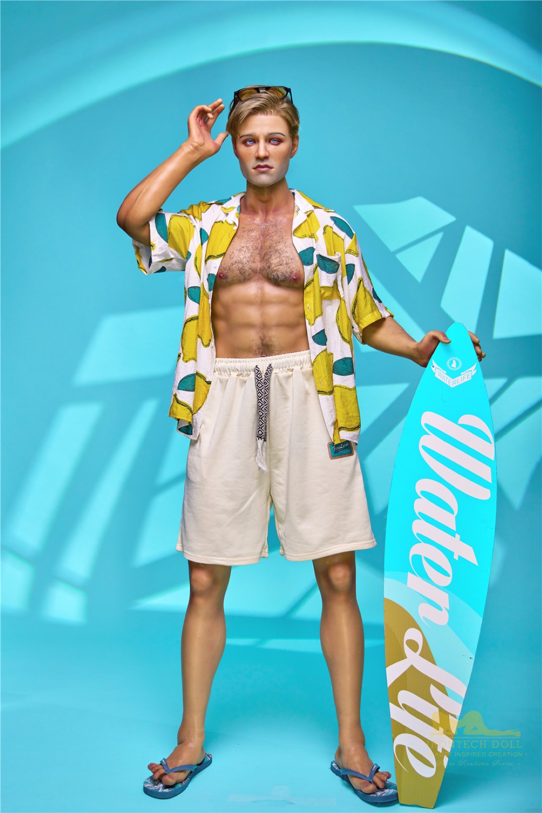 Jack mannlig sexdukke (Irontech Doll 176cm M4 silikon)