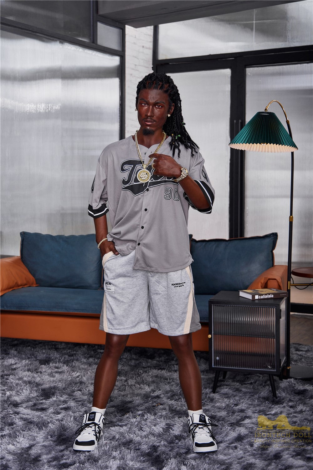 Regning mannlig sexdukke (Irontech Doll 170 cm M7 silikon)