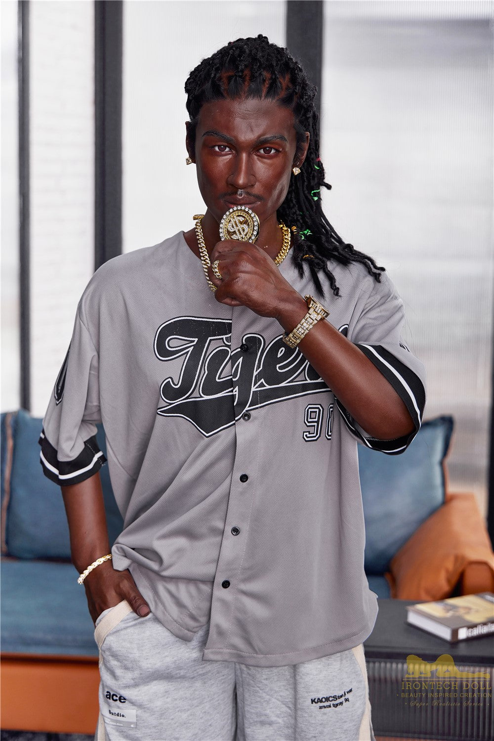 Regning mannlig sexdukke (Irontech Doll 170 cm M7 silikon)