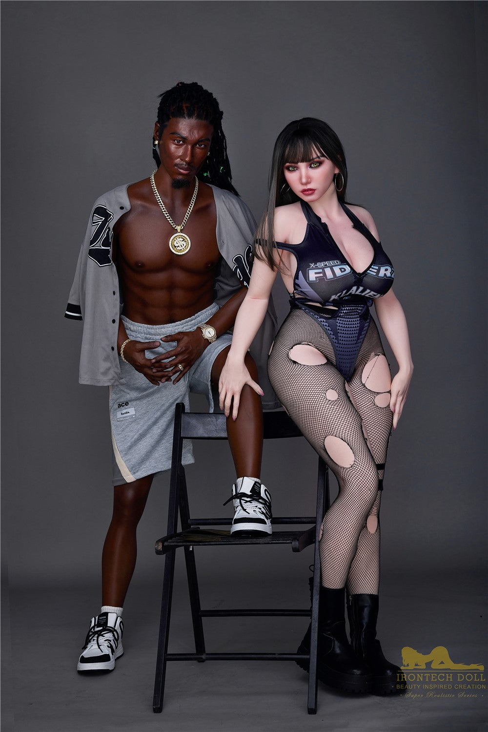 Regning mannlig sexdukke (Irontech Doll 170 cm M7 silikon)