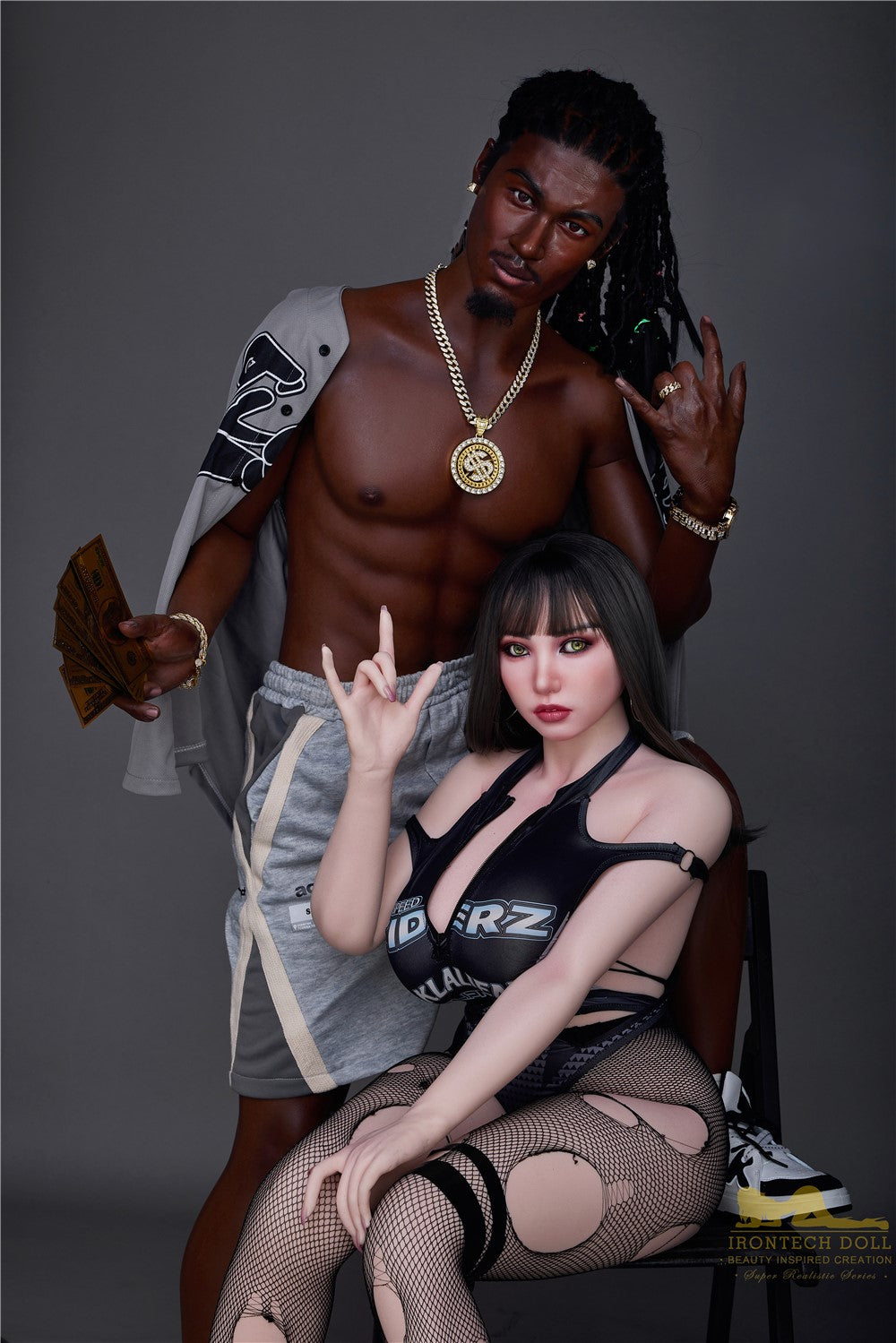 Regning mannlig sexdukke (Irontech Doll 170 cm M7 silikon)