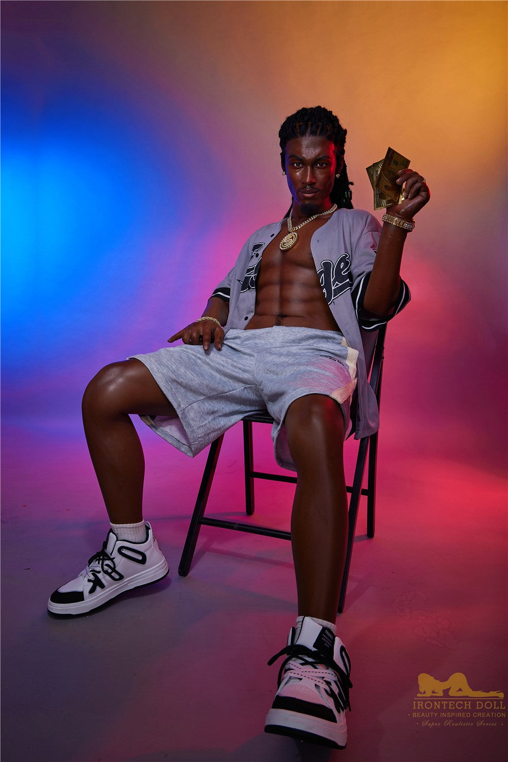 Regning mannlig sexdukke (Irontech Doll 170 cm M7 silikon)