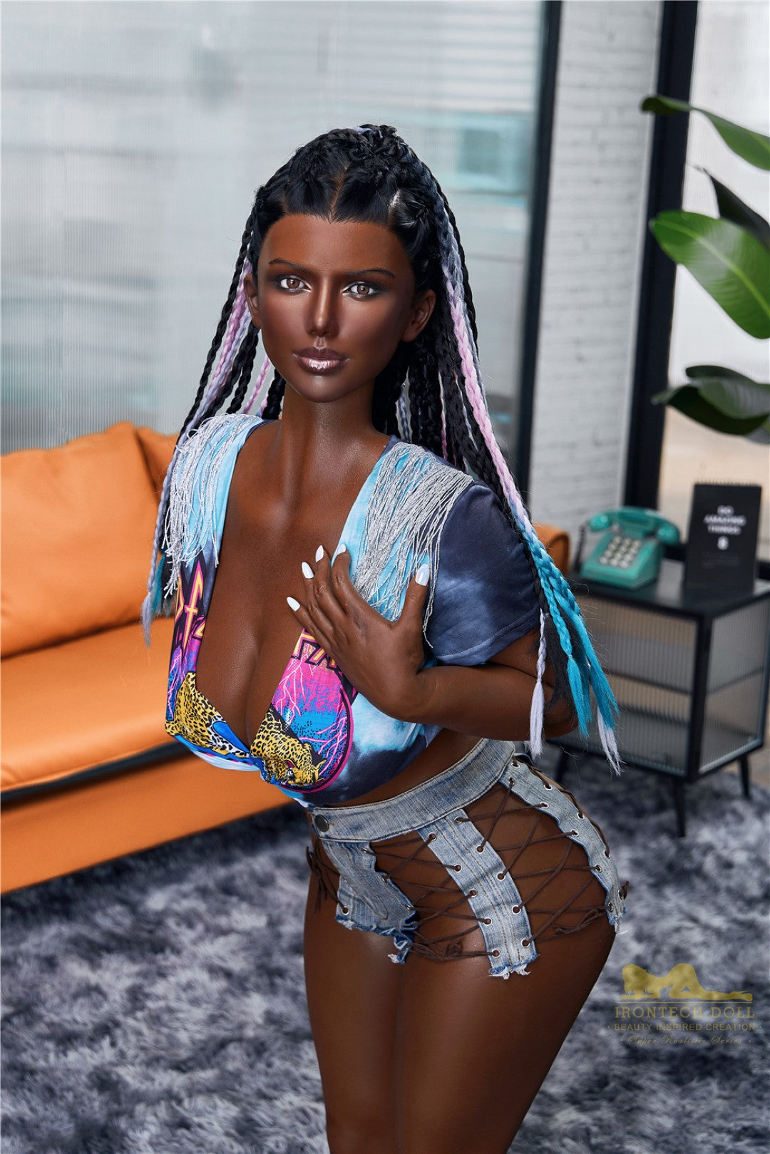 Indigo sexdukke (Irontech Doll 160cm H-cup S13 silikon)