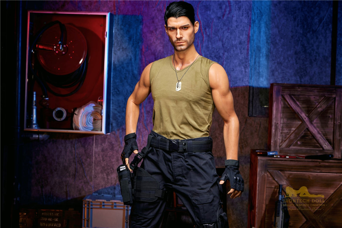 Thomas mannlig sexdukke (Irontech Doll 176 cm M5 silikon)