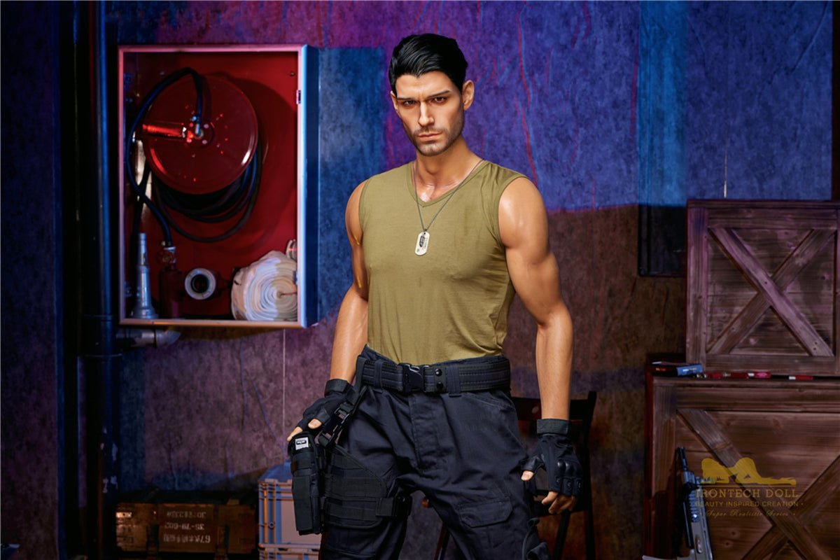 Thomas mannlig sexdukke (Irontech Doll 176 cm M5 silikon)