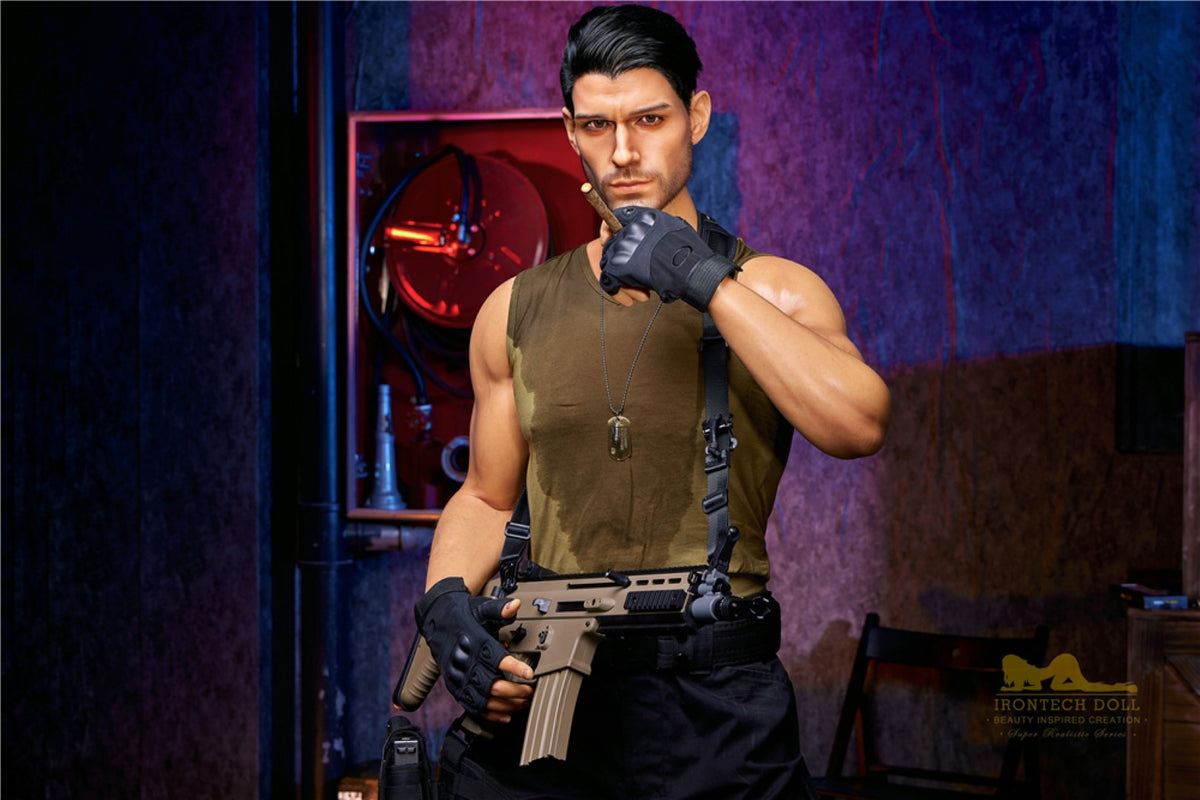 Thomas mannlig sexdukke (Irontech Doll 176 cm M5 silikon)
