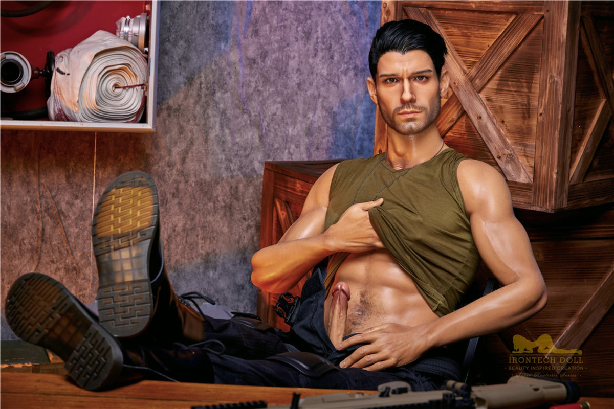 Thomas mannlig sexdukke (Irontech Doll 176 cm M5 silikon)