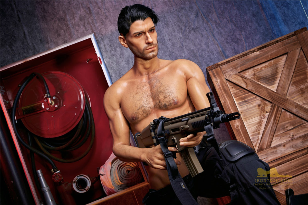 Thomas mannlig sexdukke (Irontech Doll 176 cm M5 silikon)