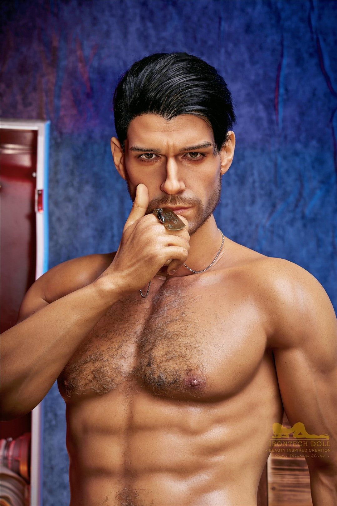 Thomas mannlig sexdukke (Irontech Doll 176 cm M5 silikon)