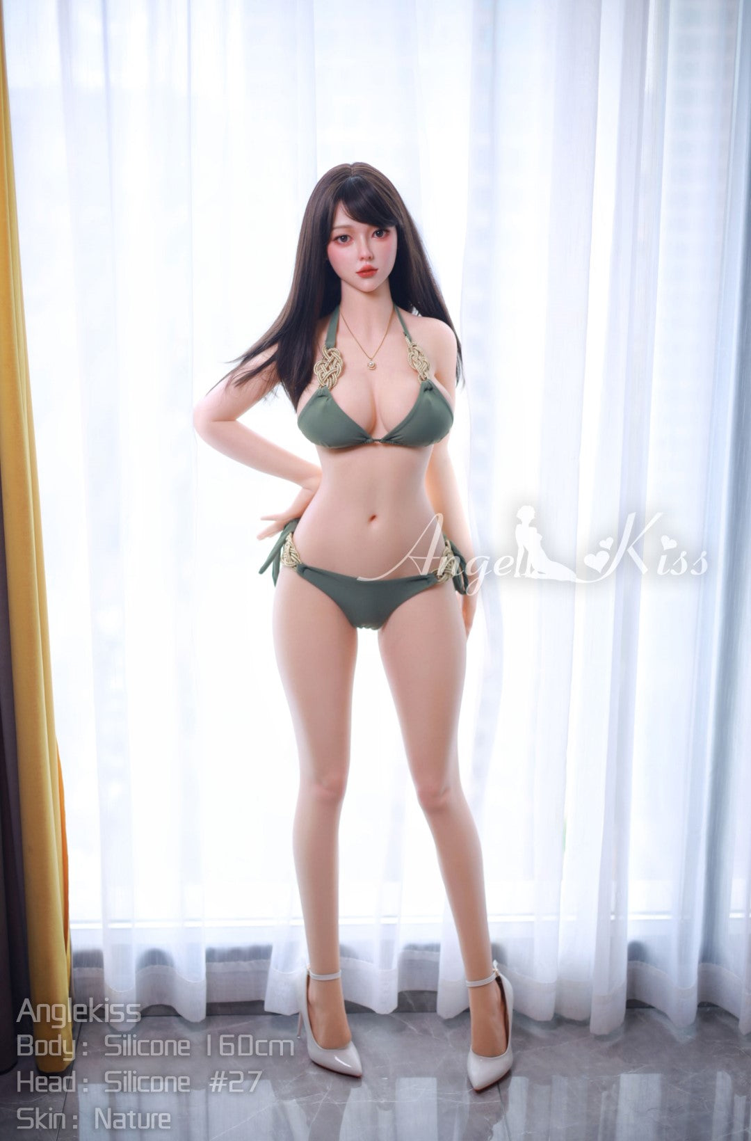 Lucia sexdukke (AK-DOLL 160cm D-cup LS#27 silikon)