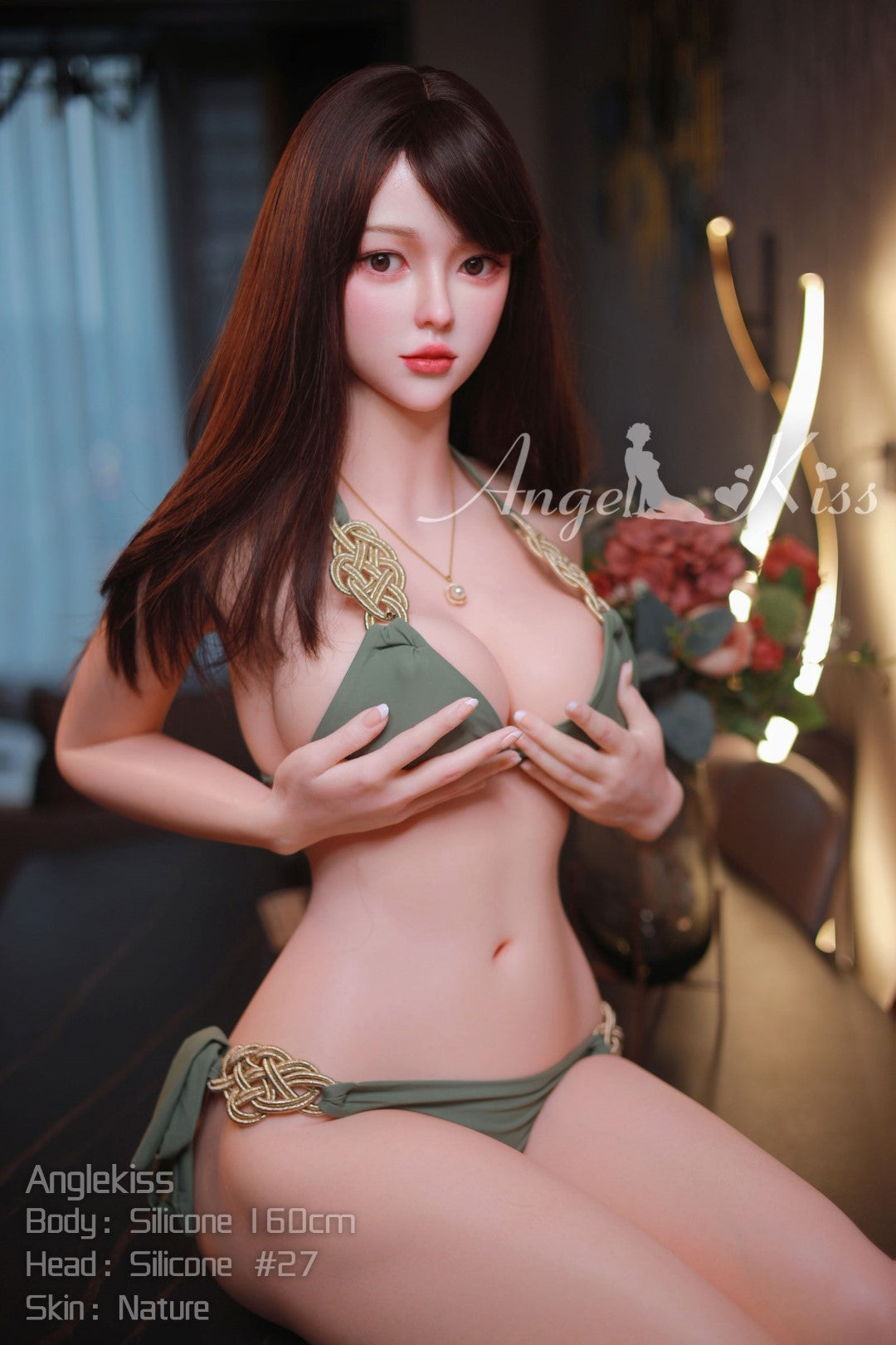 Lucia sexdukke (AK-DOLL 160cm D-cup LS#27 silikon)