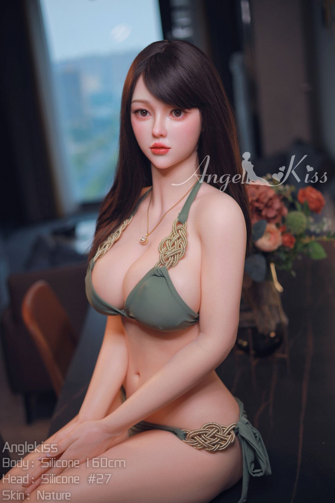 Lucia sexdukke (AK-DOLL 160cm D-cup LS#27 silikon)
