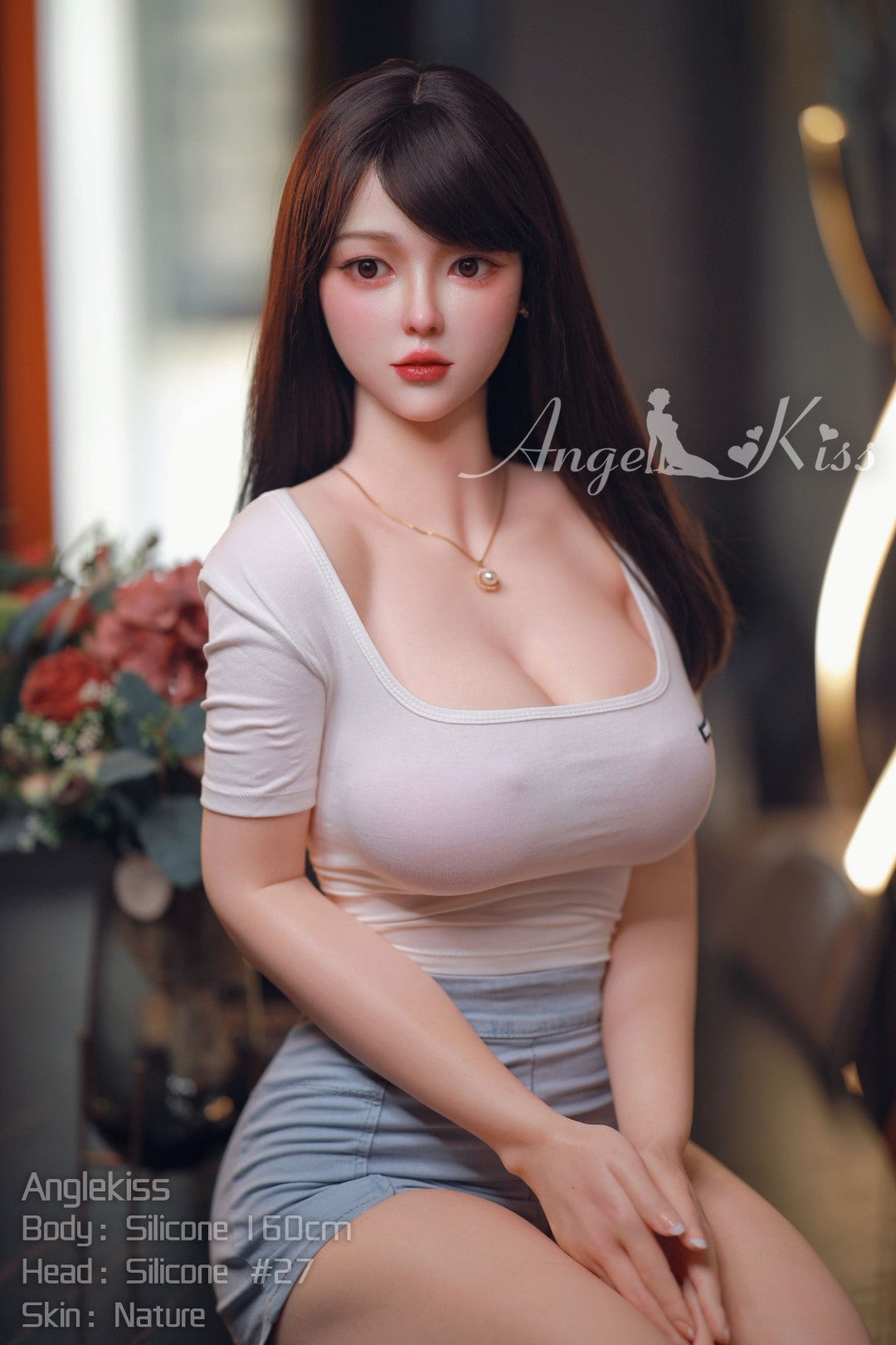 Lucia sexdukke (AK-DOLL 160cm D-cup LS#27 silikon)