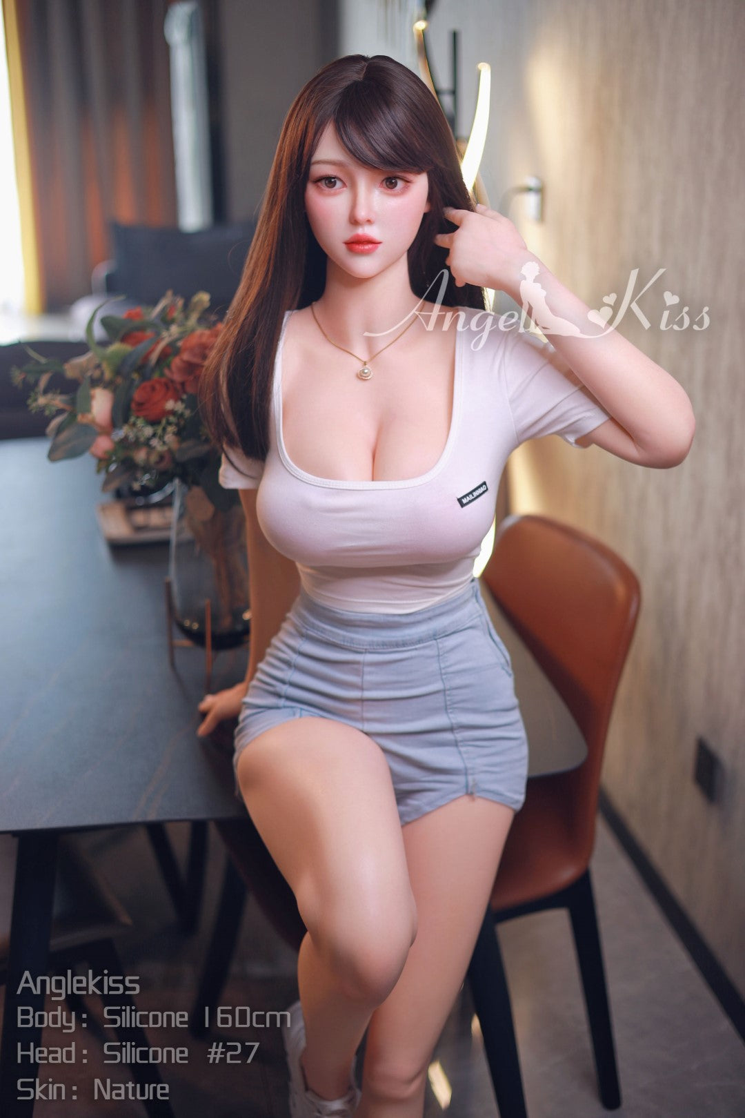 Lucia sexdukke (AK-DOLL 160cm D-cup LS#27 silikon)