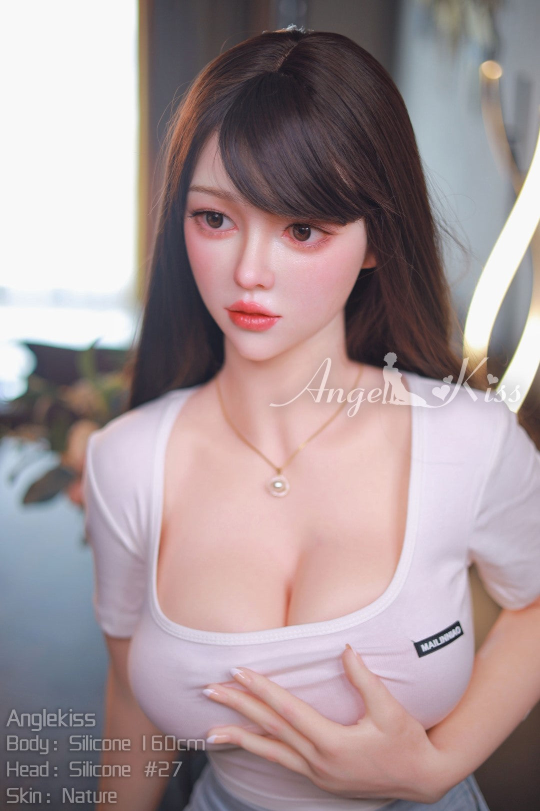 Lucia sexdukke (AK-DOLL 160cm D-cup LS#27 silikon)