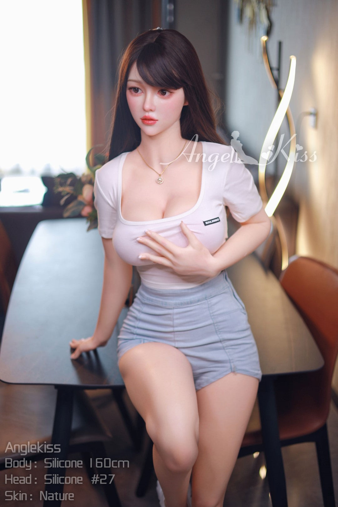 Lucia sexdukke (AK-DOLL 160cm D-cup LS#27 silikon)