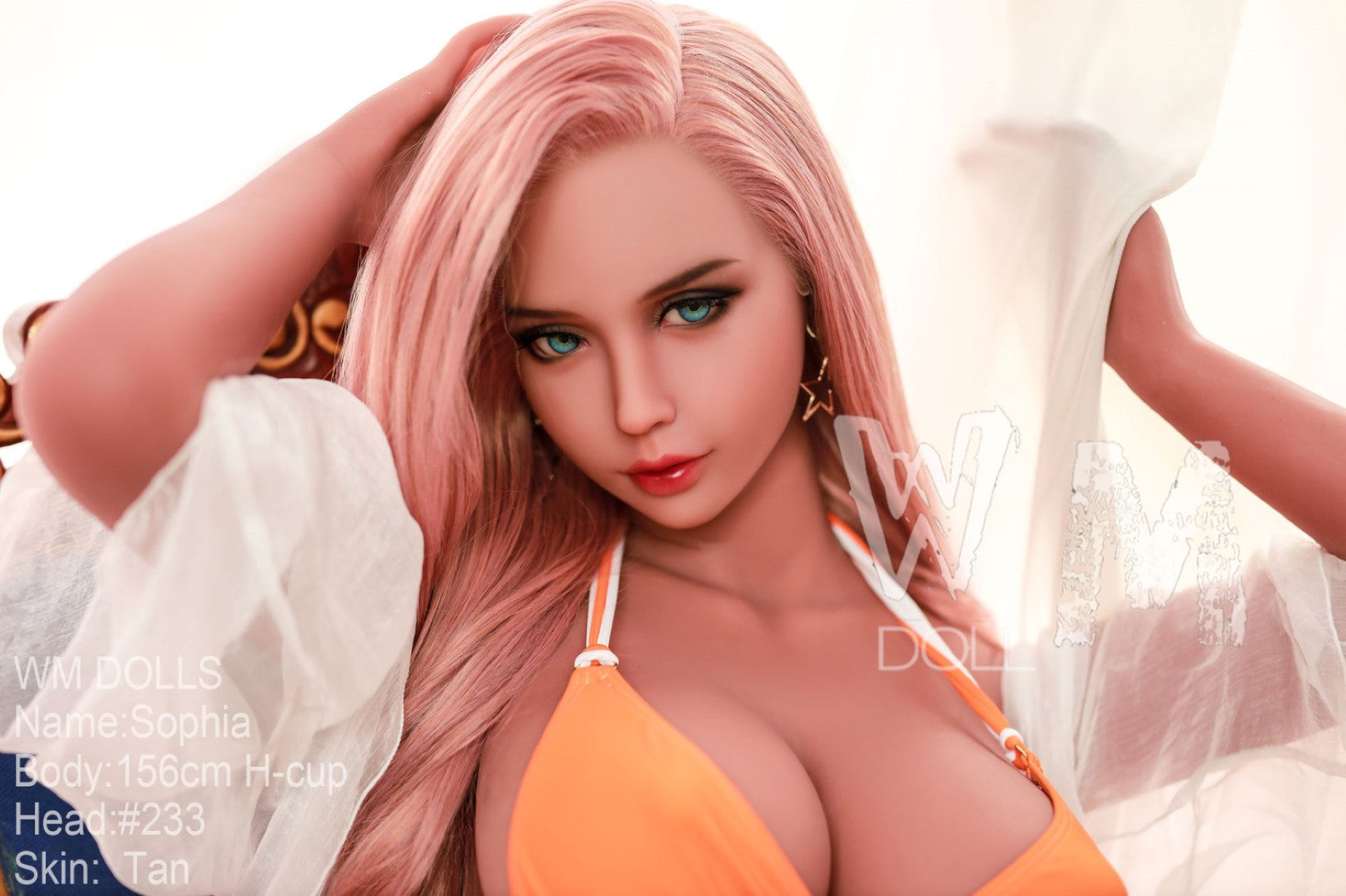 Sophia sexdukke (WM-Doll 156cm H-cup #233 TPE)