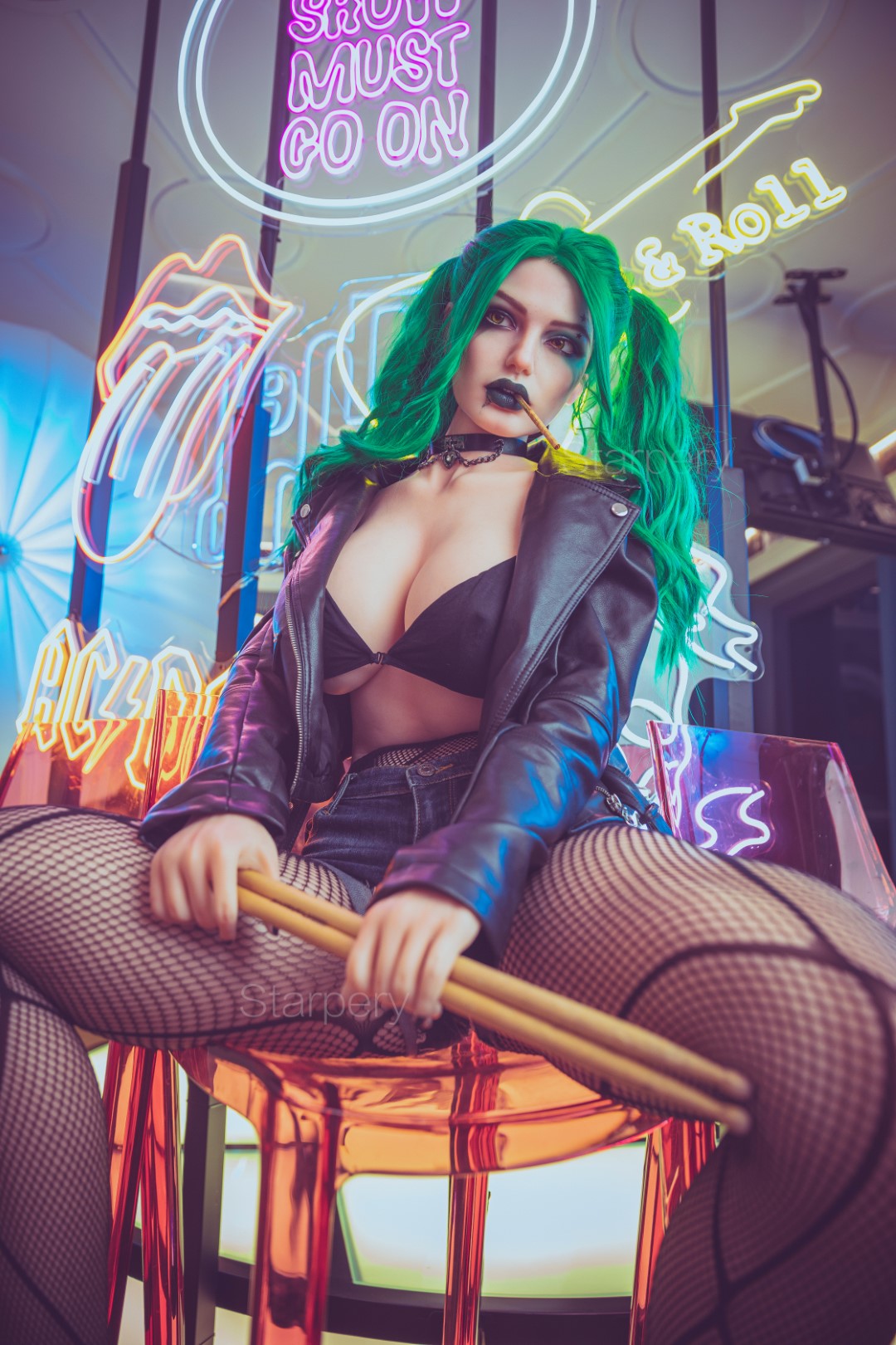 Flora sexdukke (Starpery 174 cm G-cup TPE+silikon)