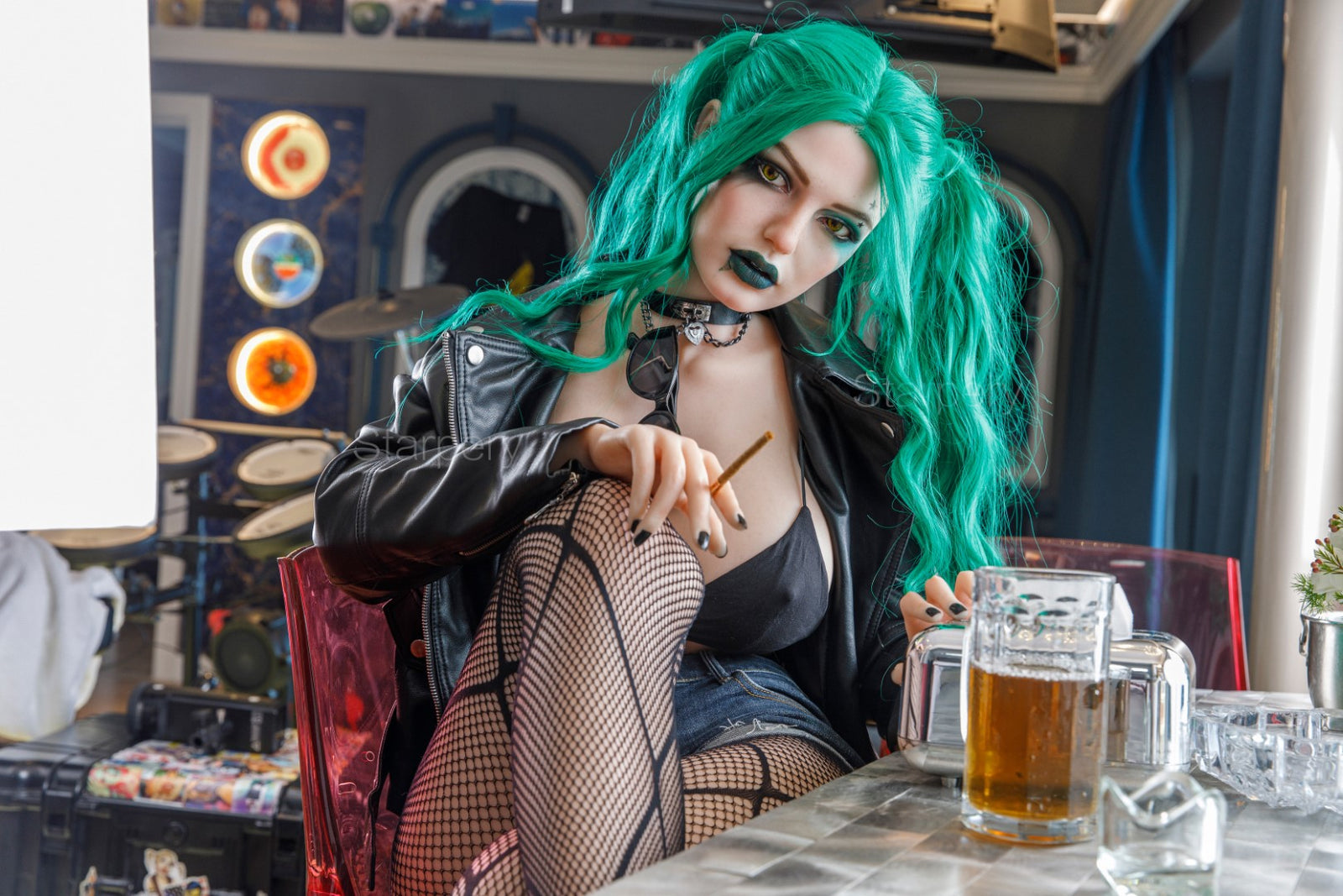 Flora sexdukke (Starpery 174 cm G-cup TPE+silikon)