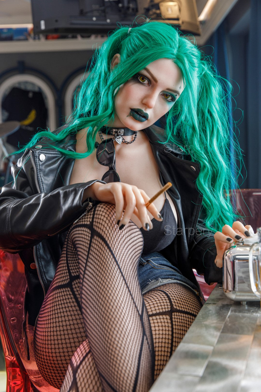 Flora sexdukke (Starpery 174 cm G-cup TPE+silikon)