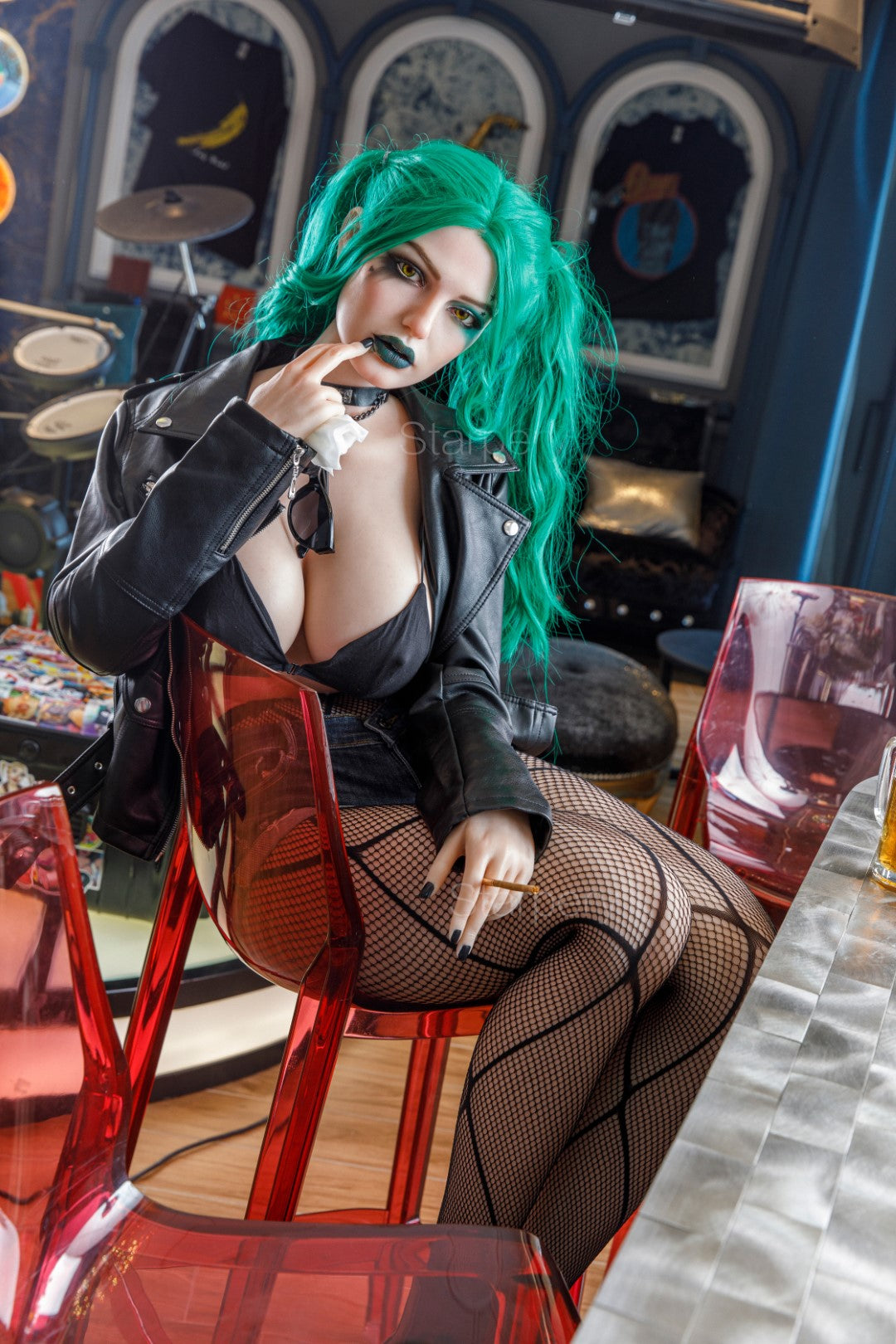 Flora sexdukke (Starpery 174 cm G-cup TPE+silikon)