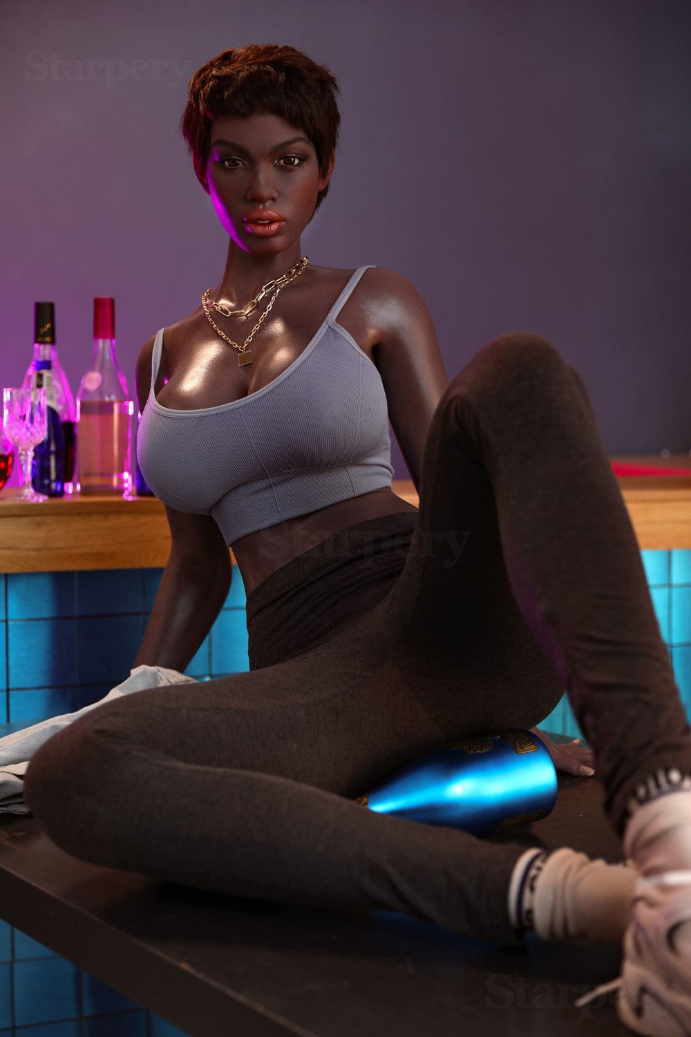 Keisha sexdukke (Starpery 174cm g-cup TPE+silikon)