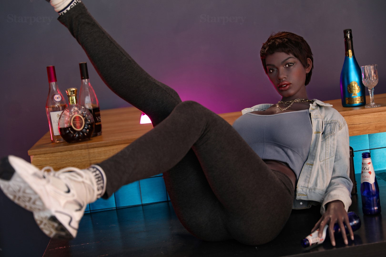 Keisha sexdukke (Starpery 174cm g-cup TPE+silikon)