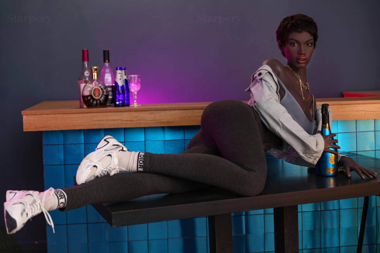 Keisha sexdukke (Starpery 174 cm G-cup TPE+silikon)