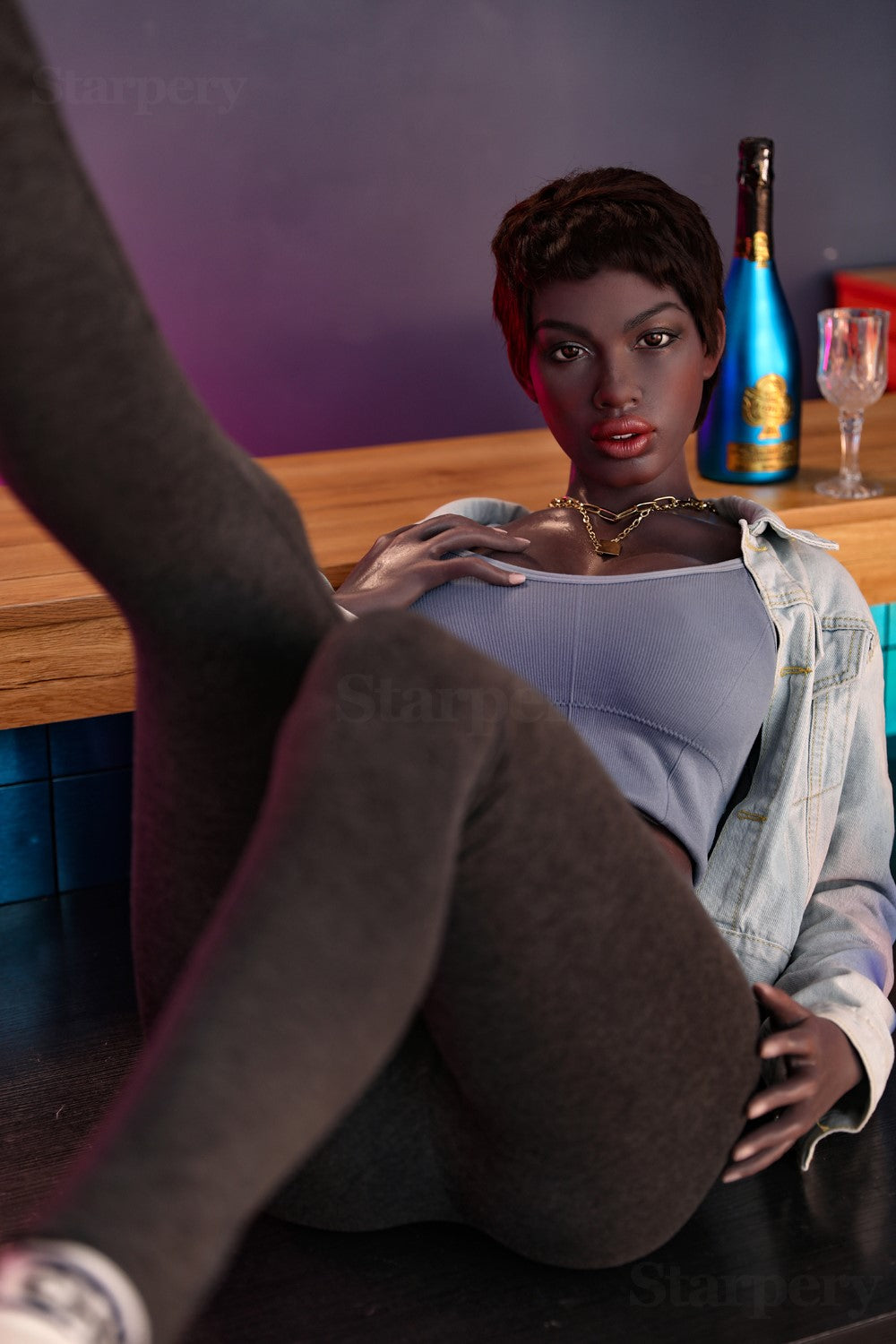 Keisha sexdukke (Starpery 174cm g-cup TPE+silikon)