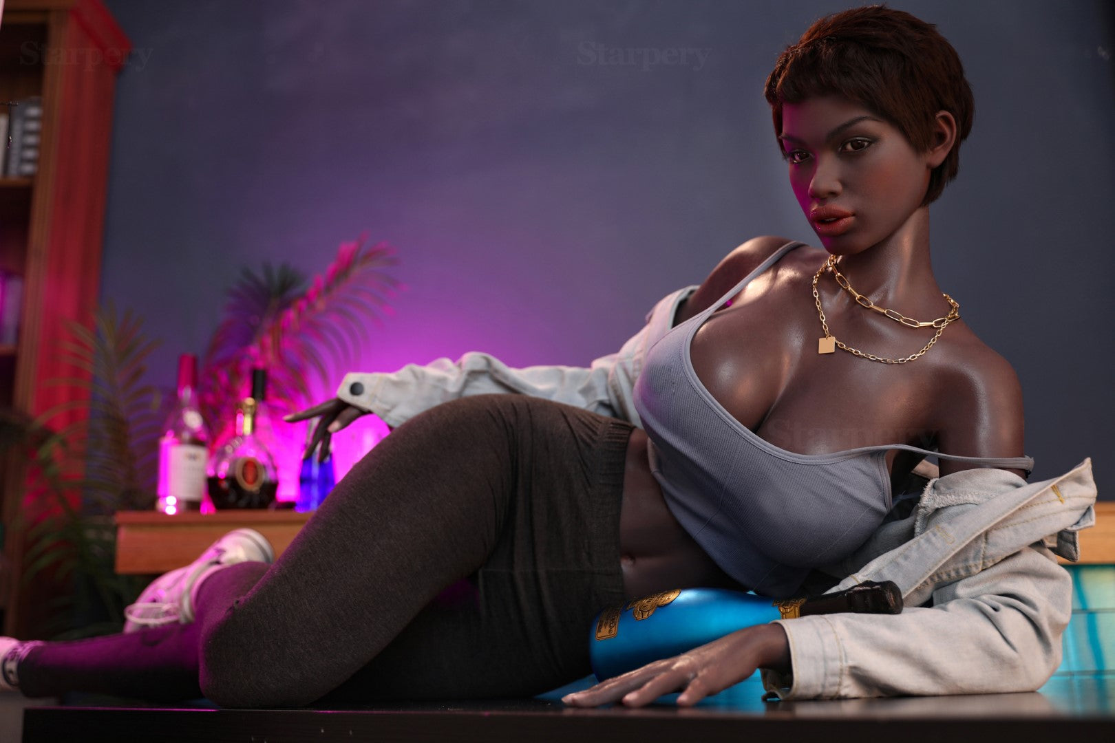 Keisha sexdukke (Starpery 174cm g-cup TPE+silikon)