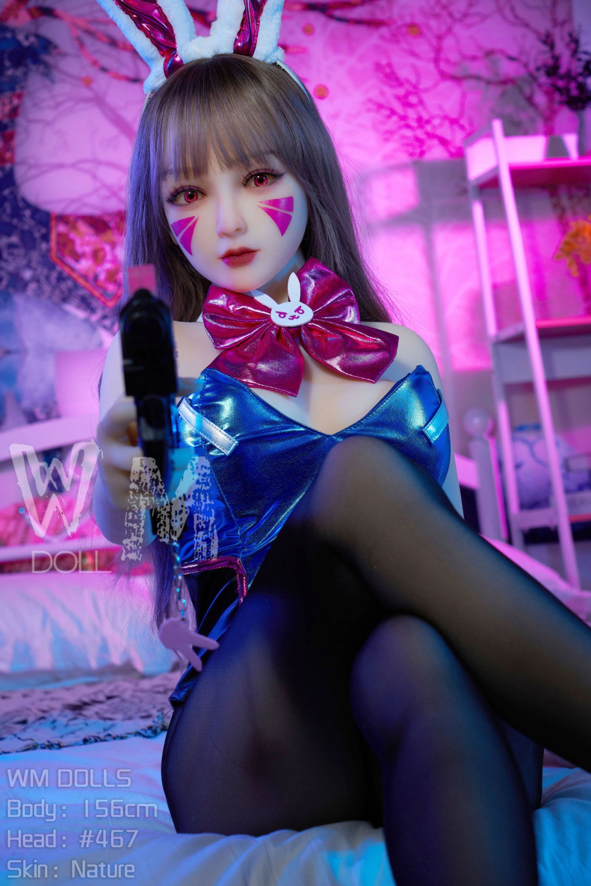 D.va sexdukke (WM-Doll 156cm C-cup #467 TPE)