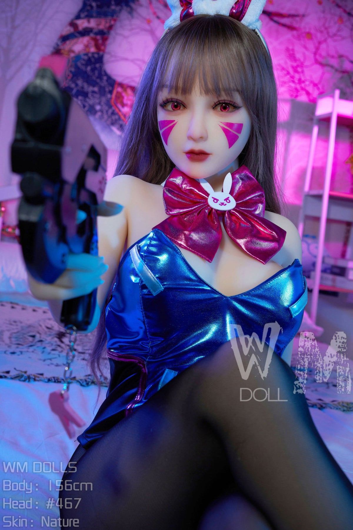 D.va sexdukke (WM-Doll 156cm C-cup #467 TPE)