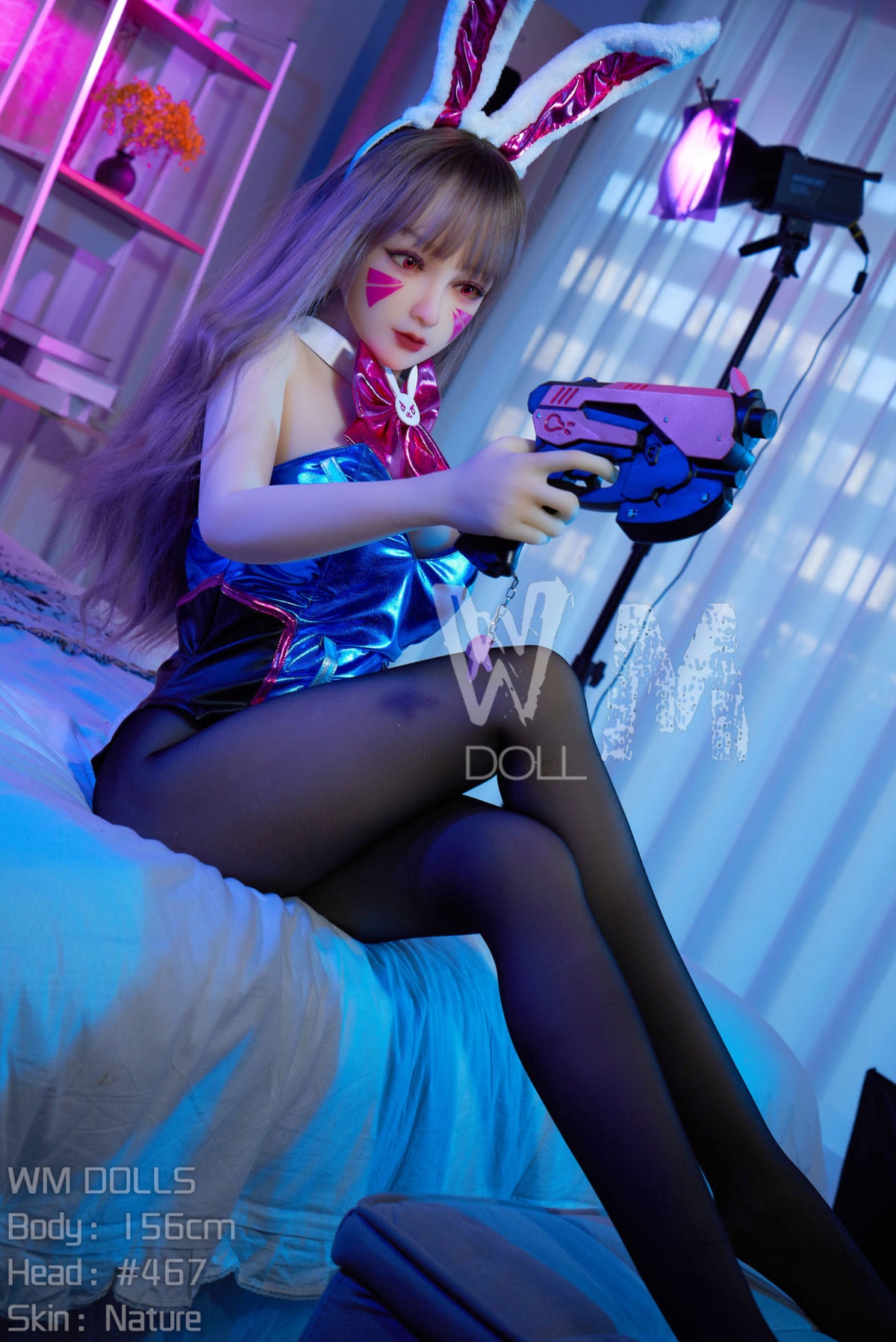 D.va sexdukke (WM-Doll 156cm C-cup #467 TPE)