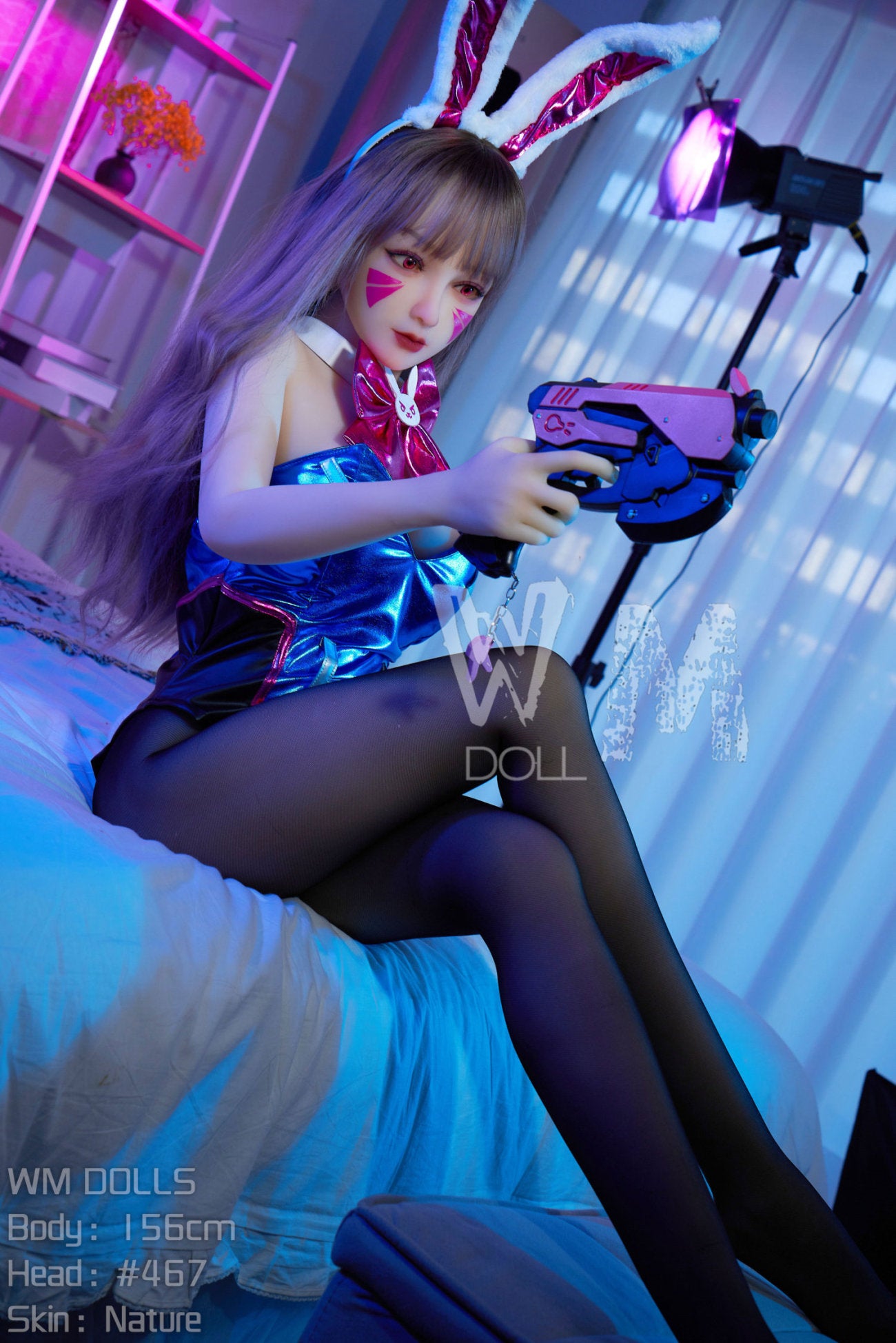 D.va sexdukke (WM-Doll 156cm C-cup #467 TPE)