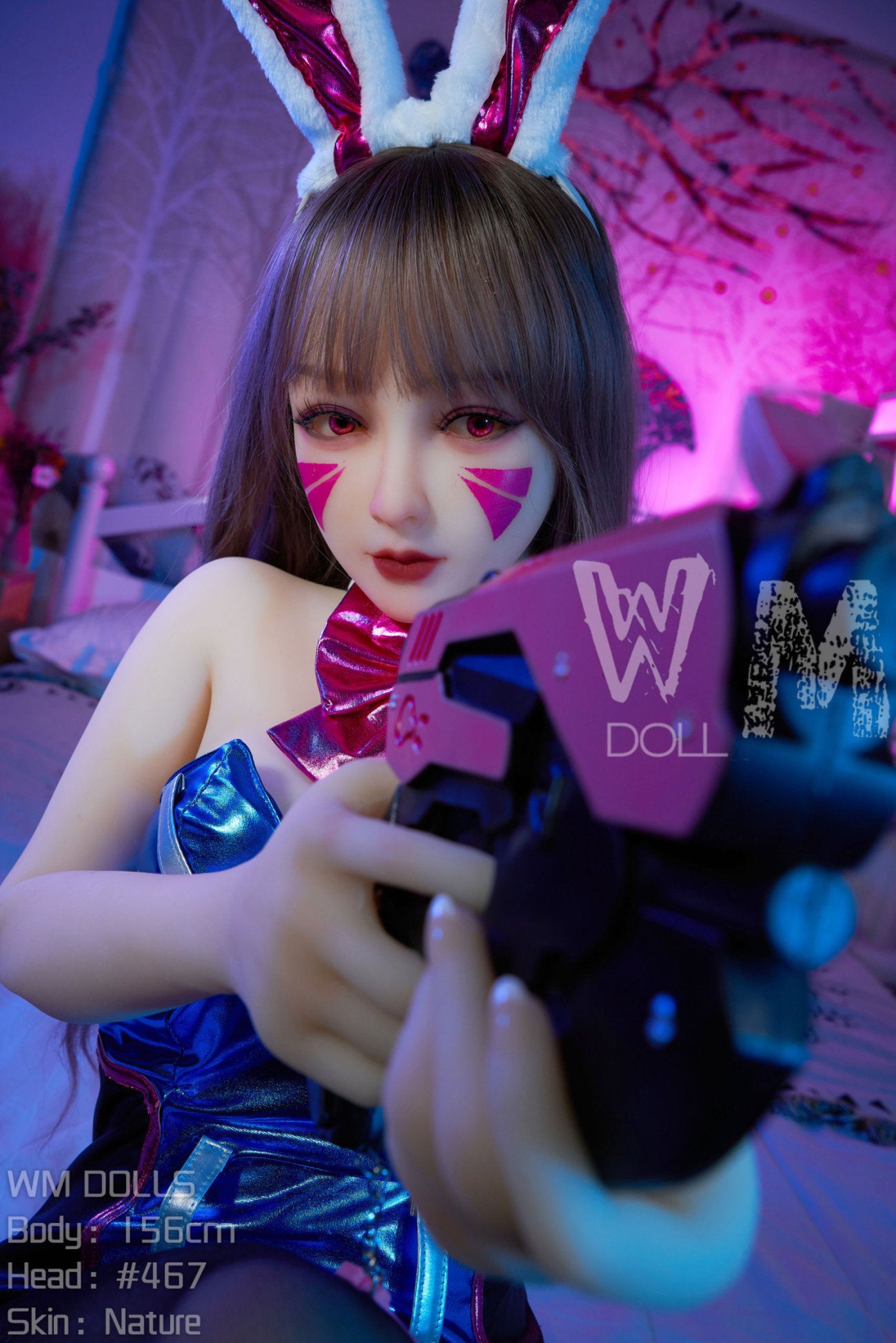 D.va sexdukke (WM-Doll 156cm C-cup #467 TPE)