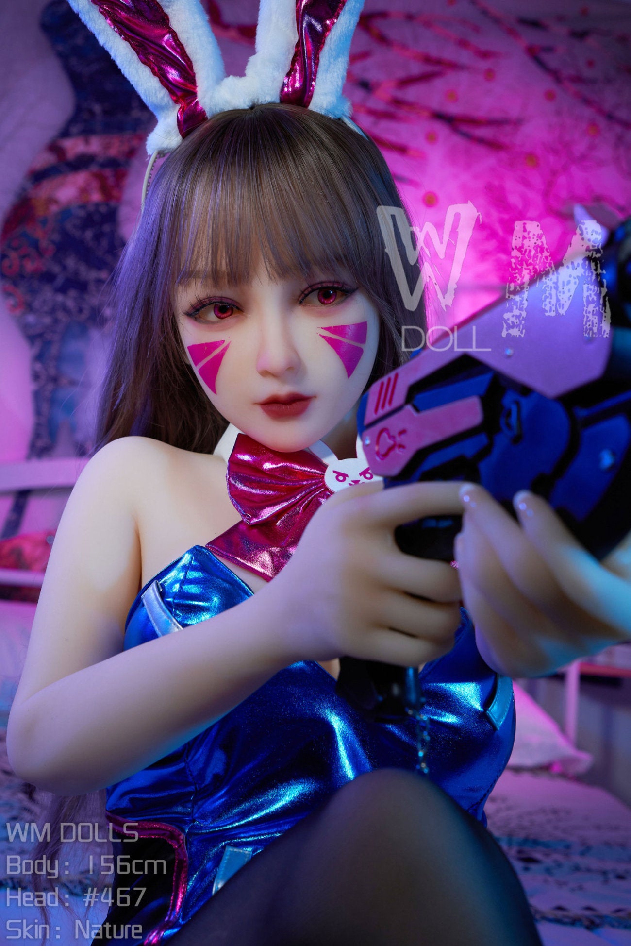 D.va sexdukke (WM-Doll 156cm C-cup #467 TPE)