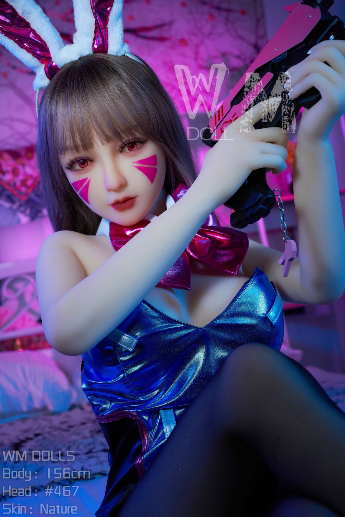 D.va sexdukke (WM-Doll 156cm C-cup #467 TPE)